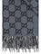 Gucci GG cashmere Scarf - Graphite/Black