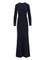 Tom Ford Long Cashmere Blend Dress - Blue