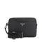 Saffiano Calfskin Shoulder Bag - Nero