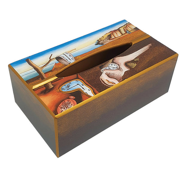 Berrocal Home Collection Memory Tissue Box (Design inspired by artist, Salvador Dali)
