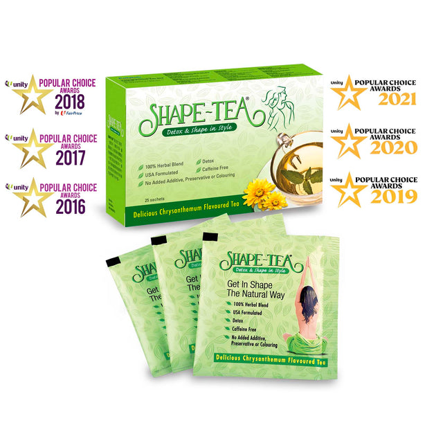 SHAPE-TEA Slimming Tea - Detox & Shape in Style (25 Sachets)