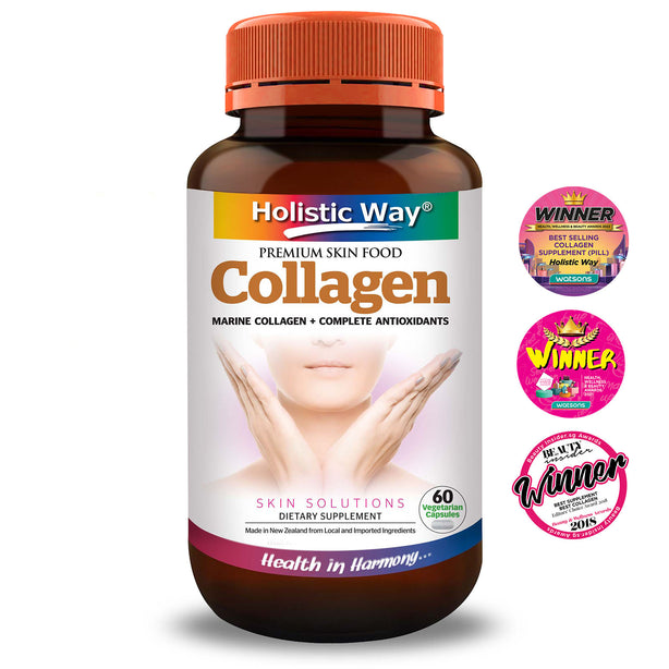 Holistic Way Premium Skin Food Collagen (60 Capsules)