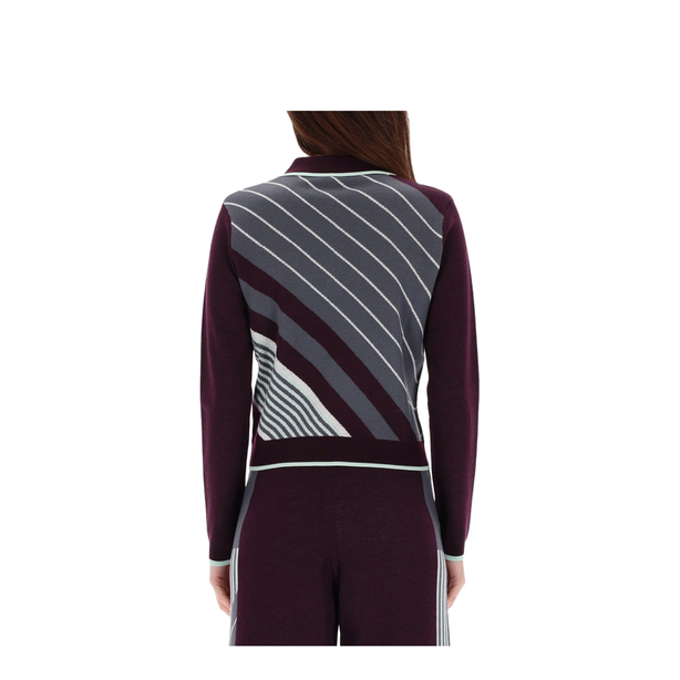 Diagonal Tennis Polo Shirt
