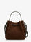 Tory Burch Romy suede bucket bag - Darkcocoa