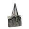24/7 Medium Canvas Tote - Beige Black