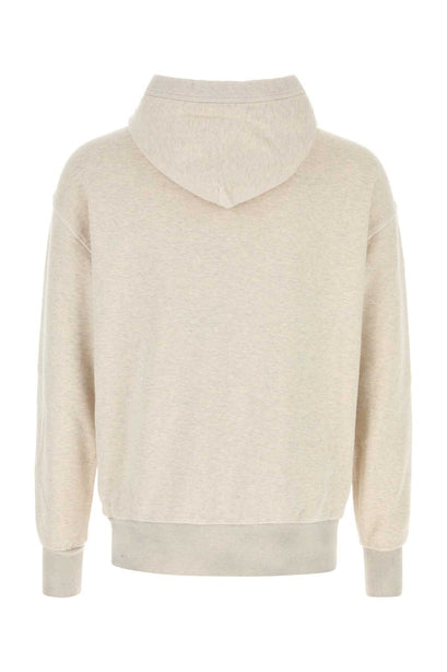 Melange Sand Cotton Sweatshirt