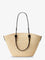 Loewe Paula's Ibiza Anagram leather and iraca palm shoulder bag - Naturalblack