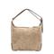 Metal Dots Mini Calf Leather Shoulder Bag - Beige