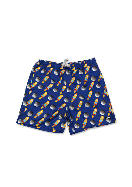 TeePeeTo Space Quick Dry Swim Board Shorts