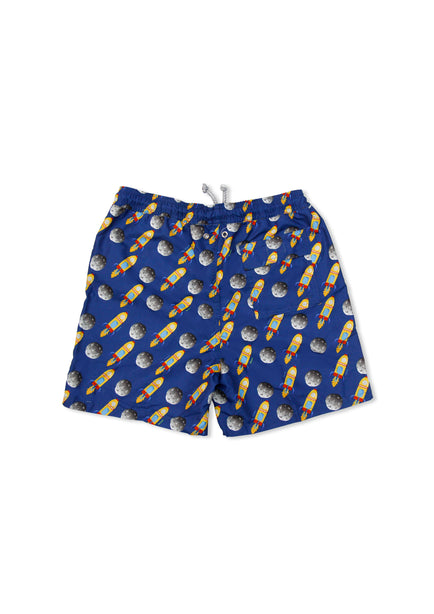 TeePeeTo Space Quick Dry Swim Board Shorts