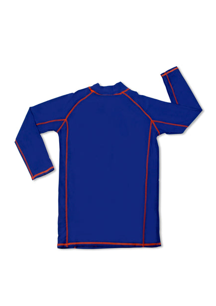 TeePeeTo UV50+ Midnight Blue Long Sleeve Swimwear Top