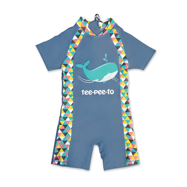TeePeeTo UV50+ Whale One Piece Swimsuit
