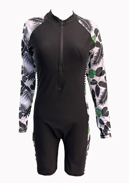 Ocho Maeve UVP50+ Back and White Movie Adult Swimwear