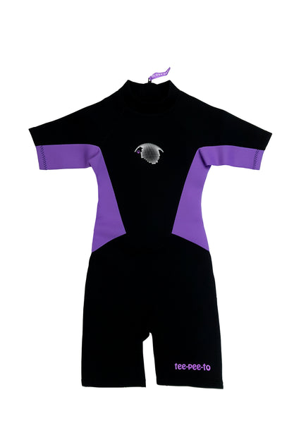 TeePeeTo Thermal Wetsuit Black Lilac