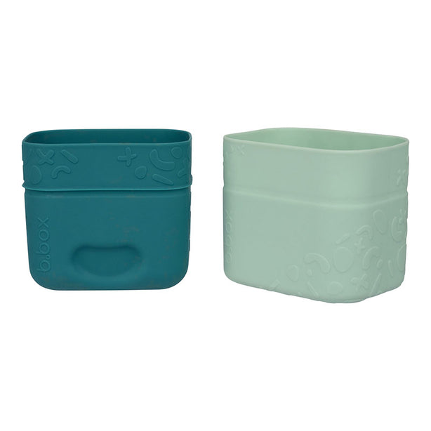 B.box Silicone Snack Cups (Forest)