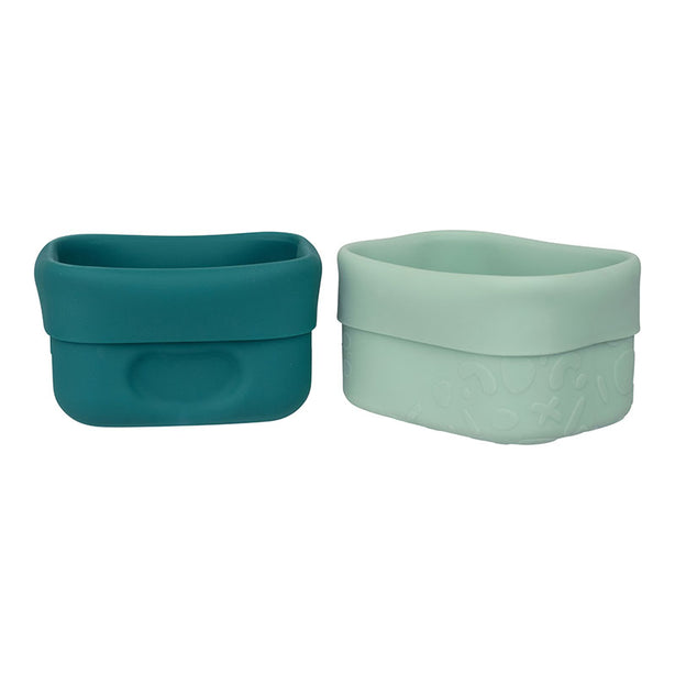 B.box Silicone Snack Cups (Forest)