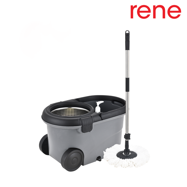 E70500 Rene Ollie Revolutionary Microfibre Spin Mop Set