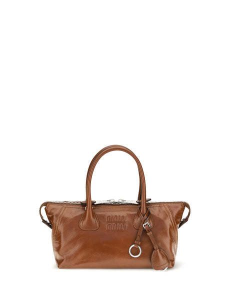 Miu Miu Glossy leather Handbag - Palissandro