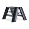 Ml21Bk Lucano Alum 1-Step Stool (Black)
