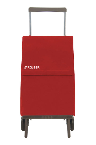 J40117 Rolser Plegamatic Foldable Shopping Trolley (Red)