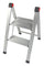 E70320 Rene Hashigo Ultra Slim 2-Step Stool (Silver)