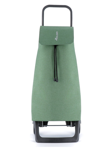 J98457 Rolser Jet038 Tweed Joy Shopping Trolley (Green)