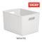 T0104.01 Tatay Storage Basket XL Baobab 22L (White)
