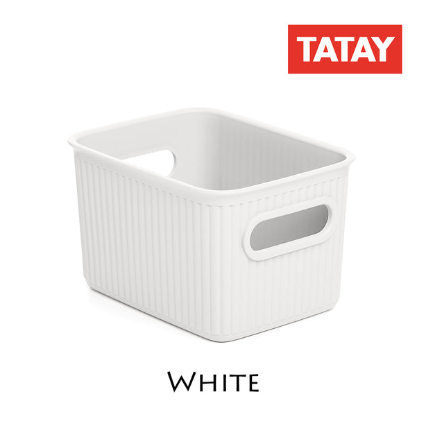 T0101.01 Tatay Storage Basket S Baobab 1.5L (White)