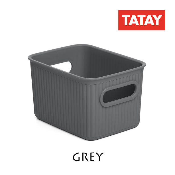 T0101.14 Tatay Storage Basket S Baobab 1.5L (Grey)