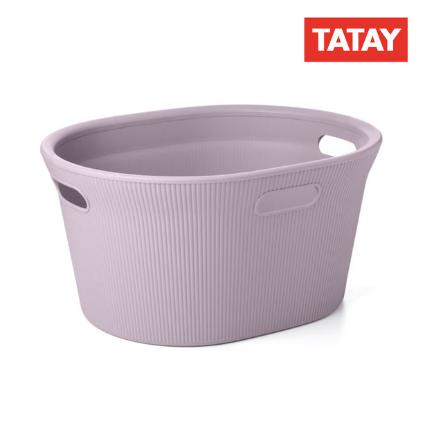 T0420.02 Tatay Laundry Basket 35L (Lilac)