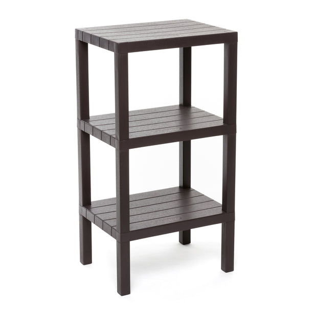 T4812.00 Tatay Rect. Rack 3 Levels Brown