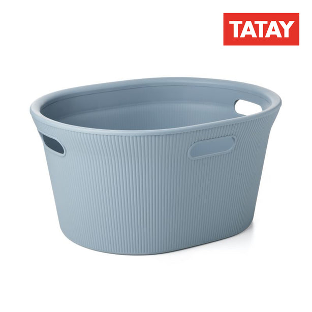 T0420.00 Tatay Laundry Basket 35L (Blue Mist)