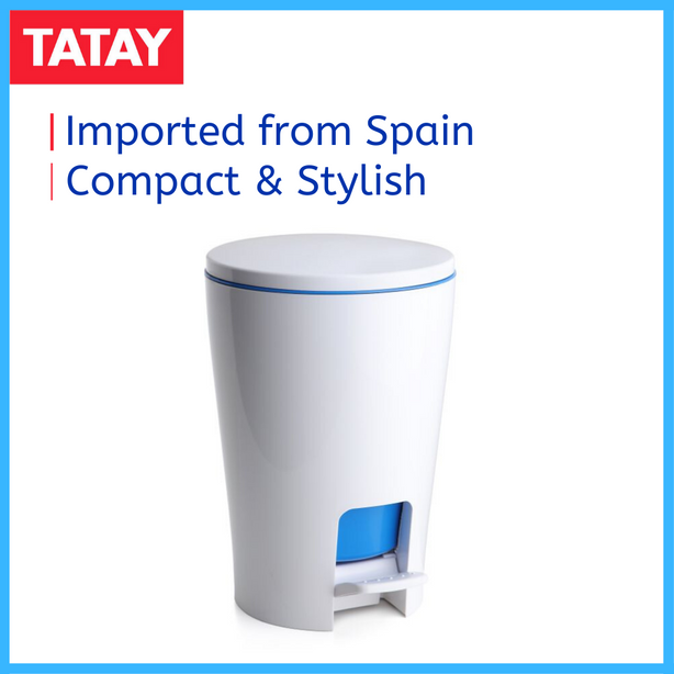 T4349.13 Tatay Bathroom Bin 5L (Turquoise)