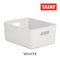 T0103.01 Tatay Storage Basket L Baobab 15L (White)