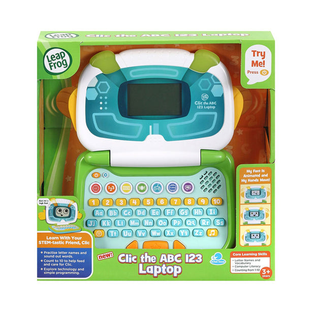 LeapFrog Clic the ABC 123 Laptop (Green)