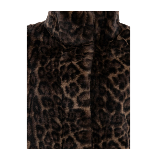Blair Leopard Mid Length Coat
