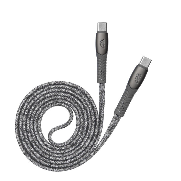 RIVACASE Rivapower PS6105 BL12 Type-C / Type-C cable 1,2m - Grey