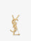Saint Laurent Brass Serpente Brooch - Vieilorlaiton