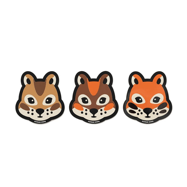 [HUMAN HOPE] BTS j-hope X HUMAN MADE Rubber Coaster - ORANGE (International Shipping)