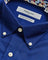 Coupe Cousu, Cobalt Blue, Long Sleeve Shirt with Contrast Trim Fabric