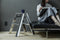 Ml222Si Lucano Alum 2-Step Stool (Silver) Premium Edition