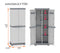 Tr2565 Terry Base3700 Cabinet (4 Shelves, 4 Bins, 2 Hook Racks)