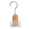 Fo30660 Foppapedretti Giorgio Belt Rack With Chrome Hooks