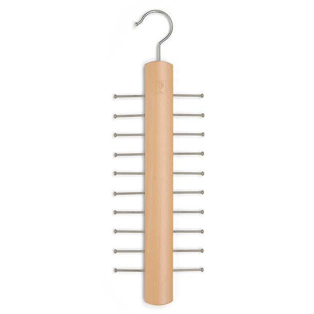 Fo30670 Foppapedretti Amelie Tie Rack With Chrome Hooks