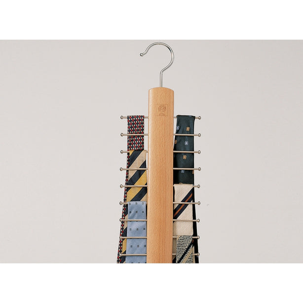 Fo30670 Foppapedretti Amelie Tie Rack With Chrome Hooks