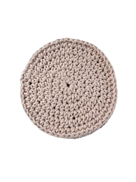 StitchesandTweed Creras Crochet Round Vanity Organizer Basket