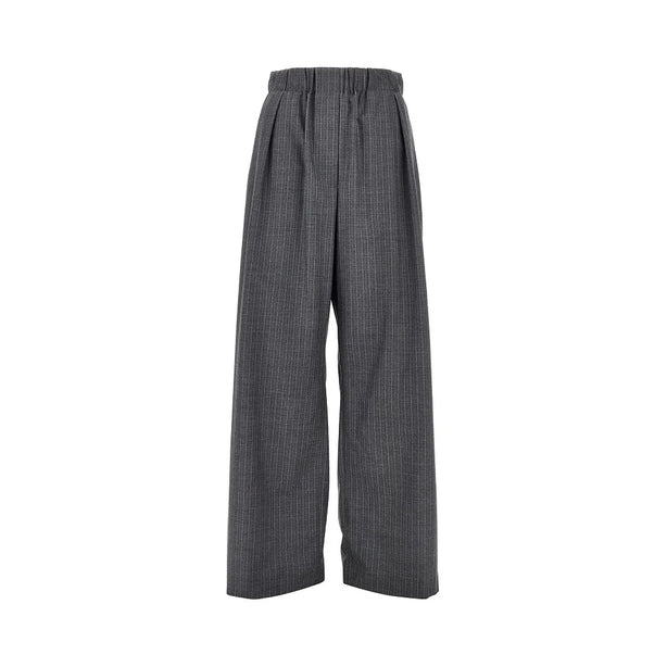 JIL SANDER Pinstriped wool pants