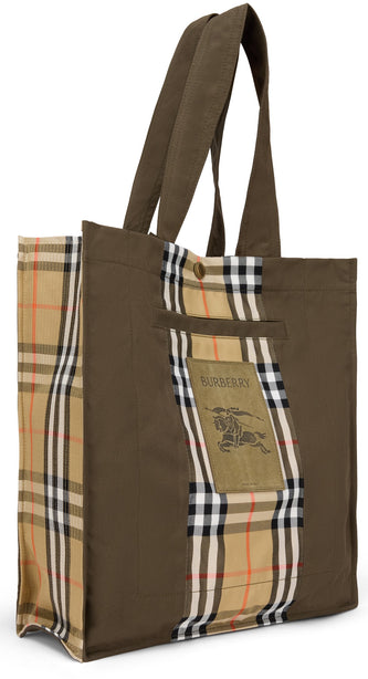 Checkered Tote Bag