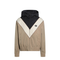 Multicolor Stretch Polyester Bomber Jacket