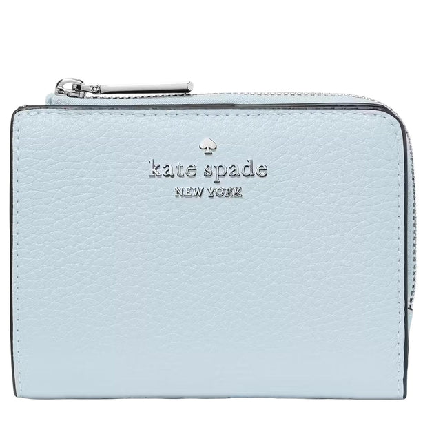 Kate Spade Small L-Zip Wallet - Crisp Sky KN766
